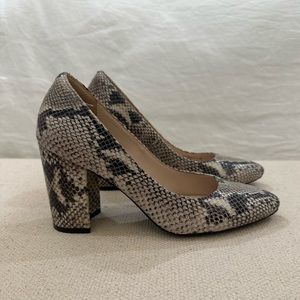 Coke Haan Python Block Heela